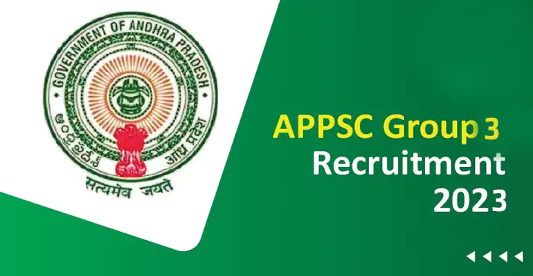APPSC Group 3 Notification